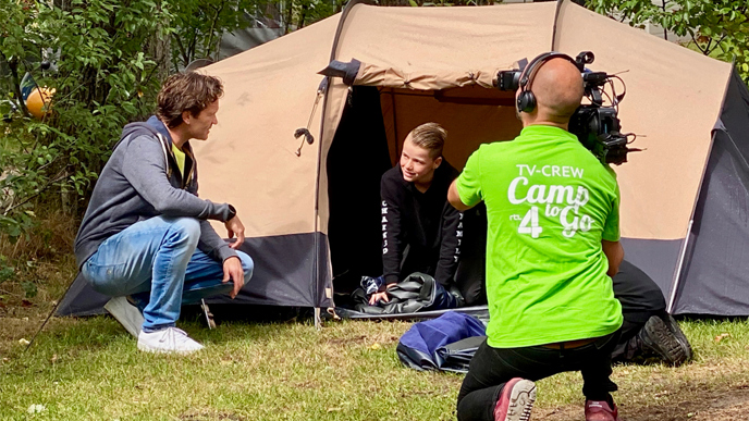 Nieuw kampeerprogramma van RTL4: Camp to Go