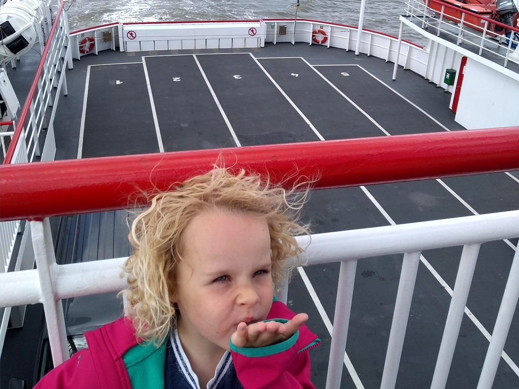 Met de boot naar Ameland